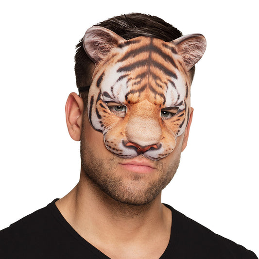 Masque Tigre Réaliste - Déguisement Adulte Animaux