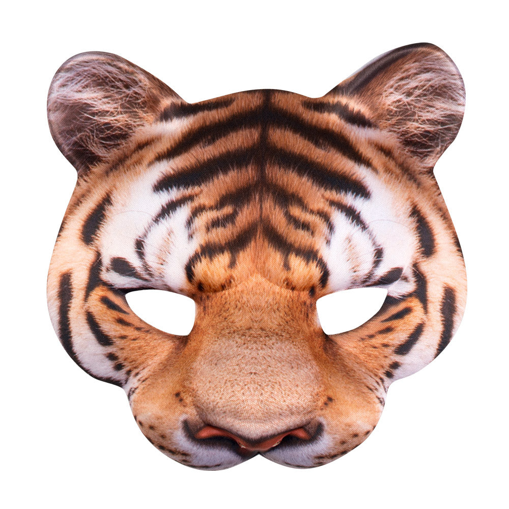 Masque Tigre Réaliste - Déguisement Adulte Animaux