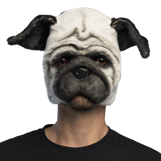 Masque de Carnaval Bulldog - Déguisement Animal Amusant