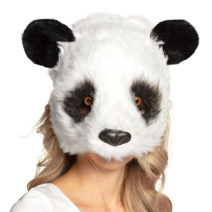 Masque Panda en Peluche - Déguisement Animal Réaliste
