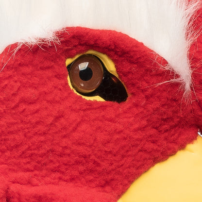 Masque de Coq Rouge et Blanc - Déguisement Carnaval Adulte