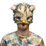 Masque Aigle Blanc Réaliste - Déguisement Adulte Complet
