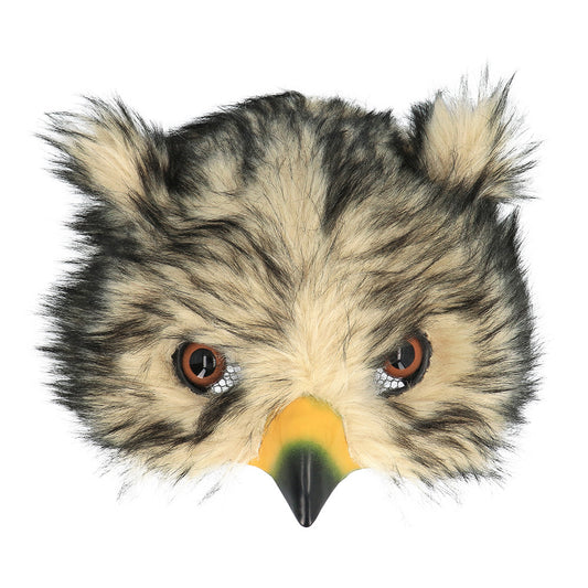 Masque Aigle Blanc Réaliste - Déguisement Adulte Complet