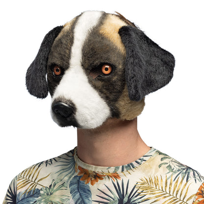 Masque Chien St-Bernard Réaliste - Déguisement Rigolo