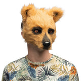 Masque Tête de Lion Réaliste - Déguisement Animal Adulte