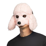 Masque Caniche Rose Déguisement Adulte Soirée Amusant