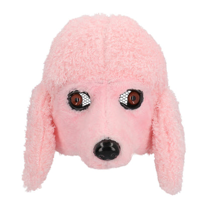Masque Caniche Rose Déguisement Adulte Soirée Amusant