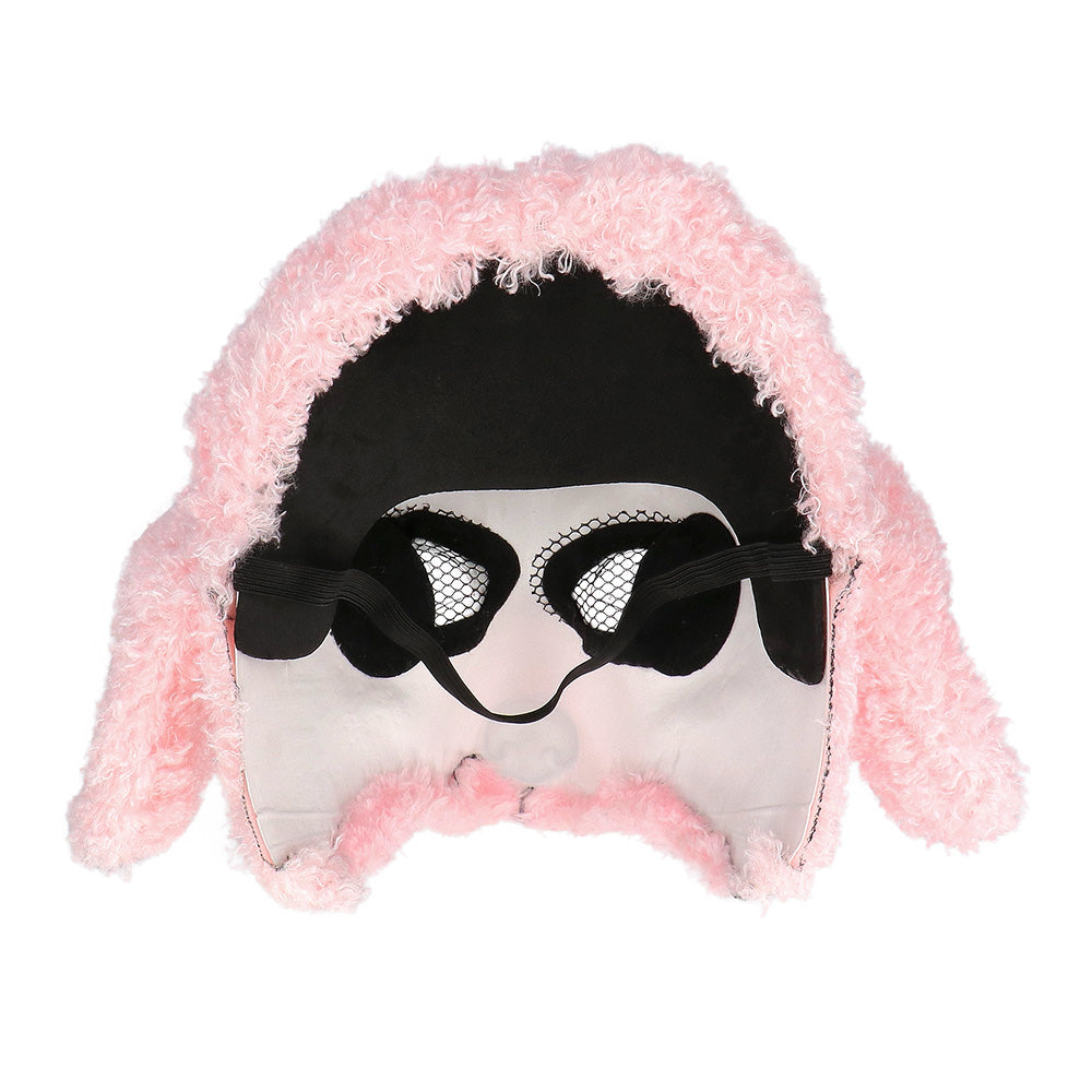 Masque Caniche Rose Déguisement Adulte Soirée Amusant