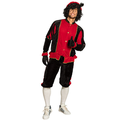 Déguisement Pirate Enfant Luxe Rouge et Noir avec Accessoires