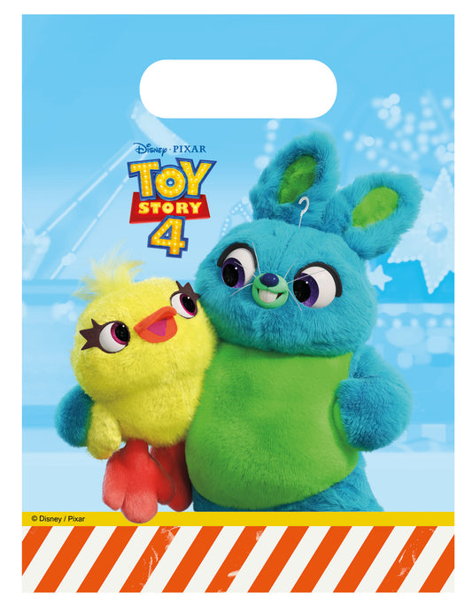 6 Sacs cadeaux Toy Story 4