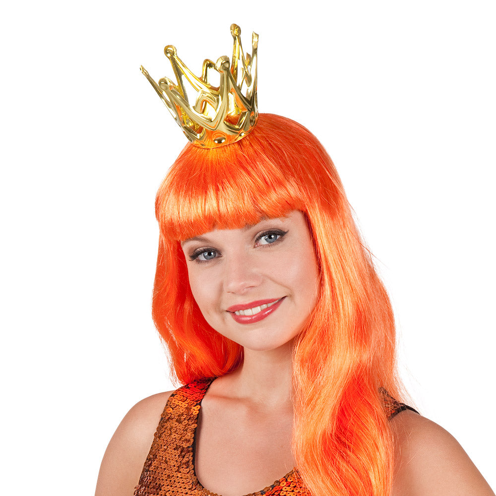 Couronne Dorée Royale - Accessoire de Costume Majestueux