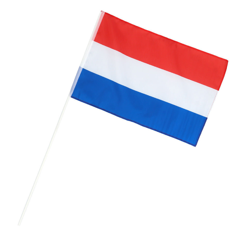 Drapeau Pays-Bas Orange Blanc Bleu - Accessoire de Fête Patriote