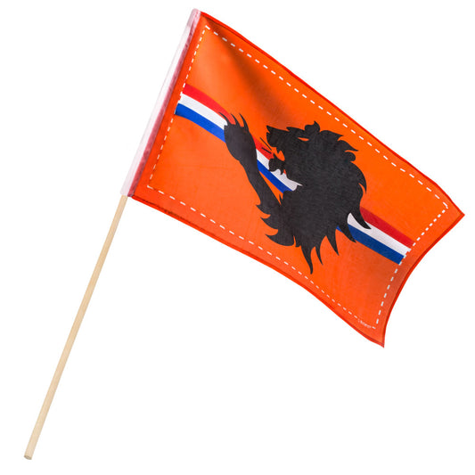 Drapeau Néerlandais Lion Orange 90x60cm - Accessoire Fête