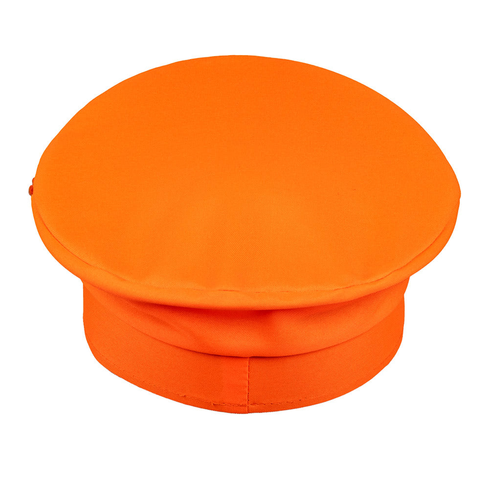 Casquette Paillettes Orange Néerlandaise Fête Royale