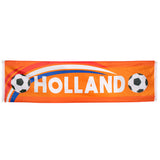 Bannière Hollande Orange Foot - Drapeau Supporteur 200x50cm