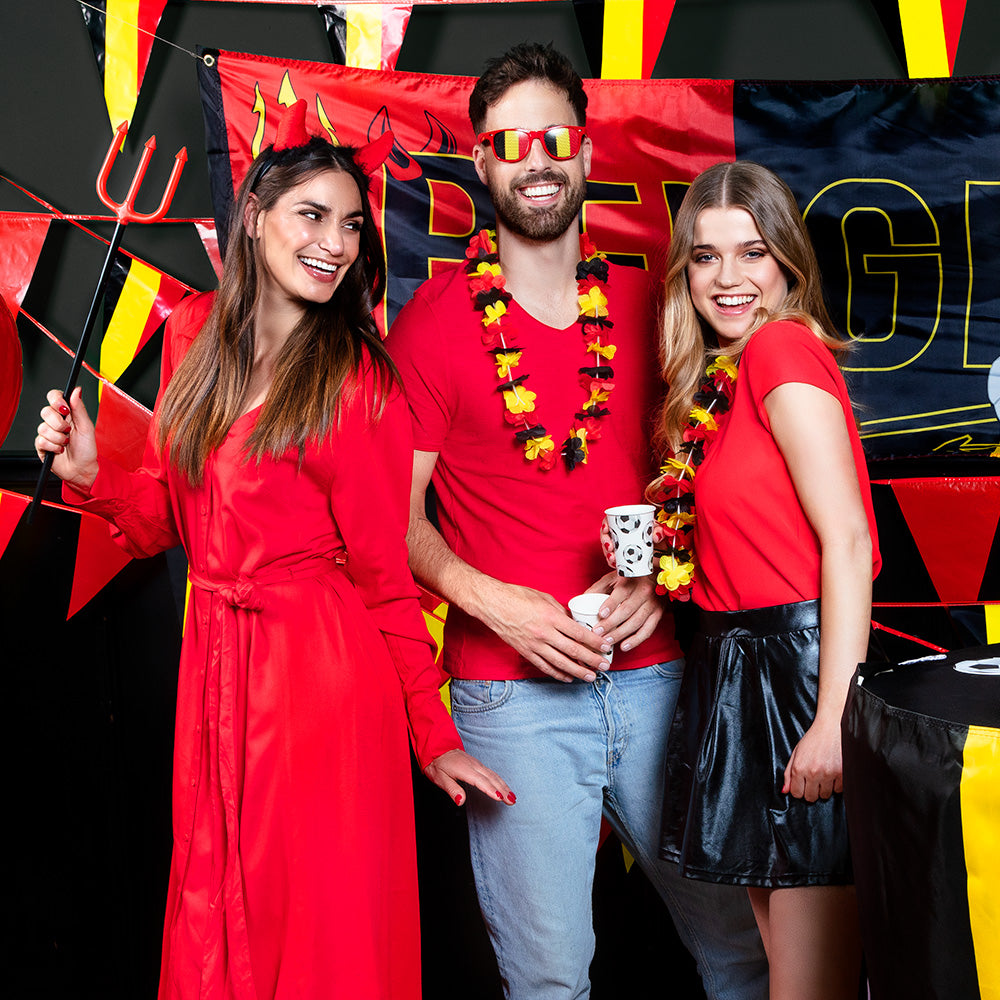Bannière Belgique Football - Décoration Supporter Belge