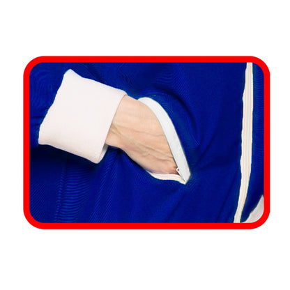 Veste Vintage France Bleu Blanc Rouge - Déguisement Sport Rétro