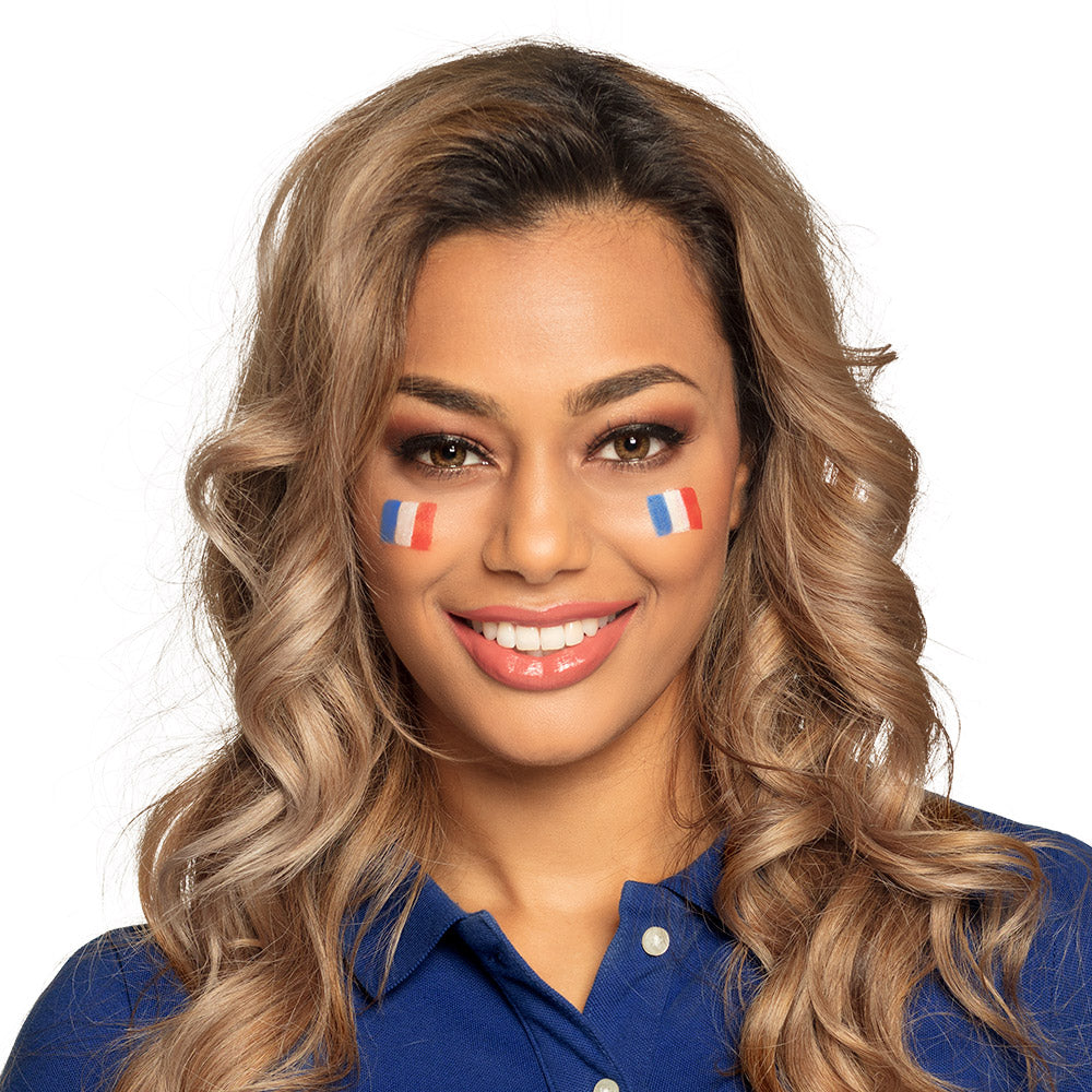 Crayons Maquillage France 3x1.3g - Maquillage de Fête Tricolore