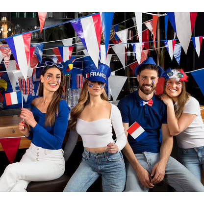 Drapeau France Tricolore - Accessoire de Fête Patriotique