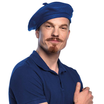 Béret Bleu Français Classique - Accessoire de Déguisement Adulte