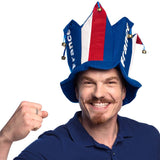 Chapeau Fou France Bleu Blanc Rouge avec Grelots