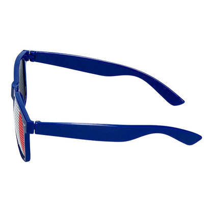 Lunettes Drapeau France Mailles Bleu Blanc Rouge