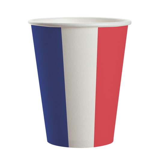 Gobelet Tricolore France 25cl - Décoration Fête Patriotique