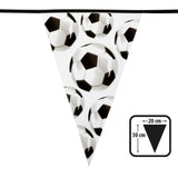 Guirlande Ballons Football 20×30 cm - Décoration Fête Foot