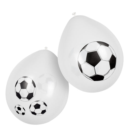 Ballon de Foot Blanc et Noir - Décoration Fête Football