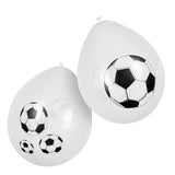 Ballon de Foot Blanc et Noir - Décoration Fête Football
