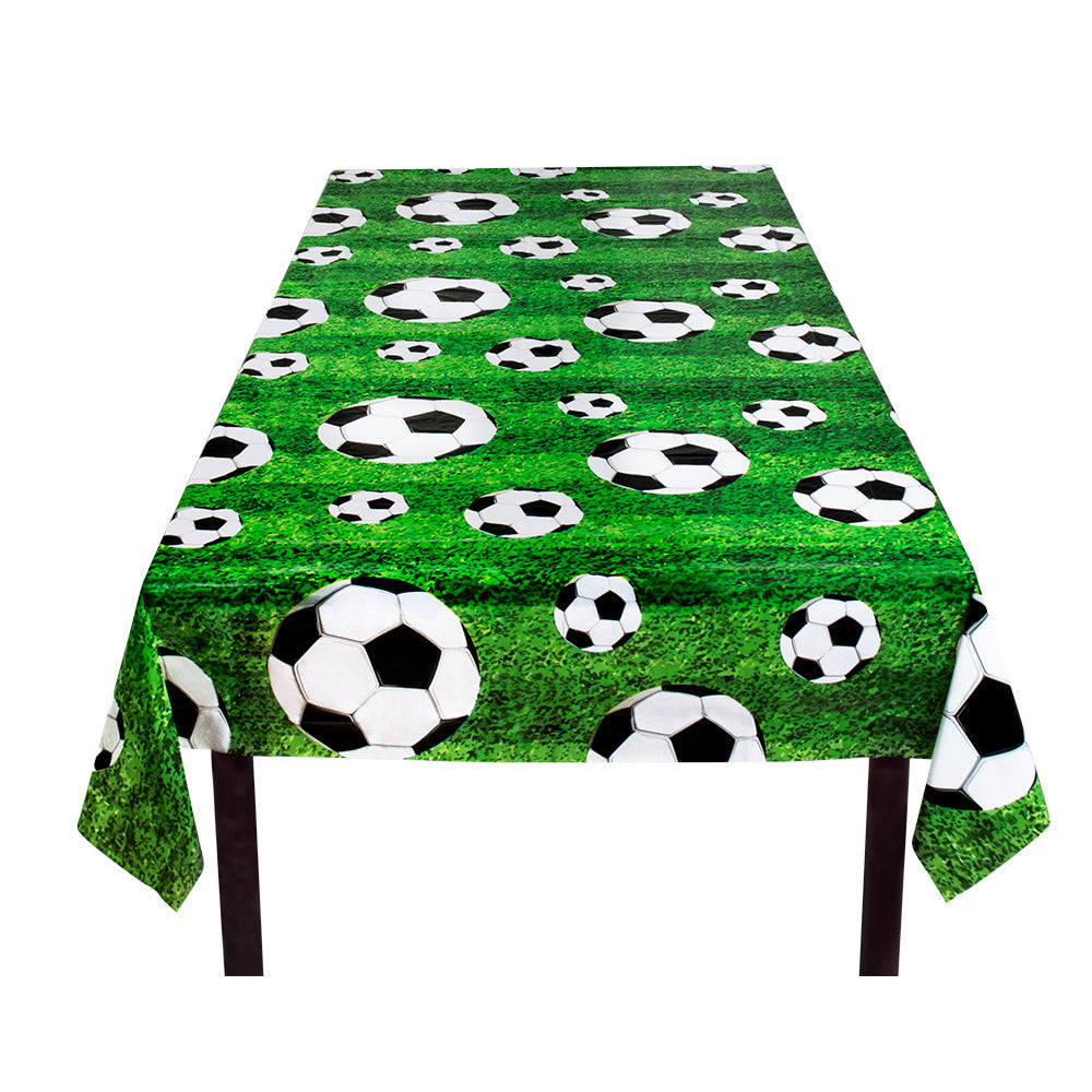 Nappe Foot Verte - Décoration Anniversaire Thème Football