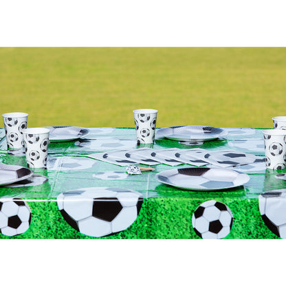 Nappe Foot Verte - Décoration Anniversaire Thème Football