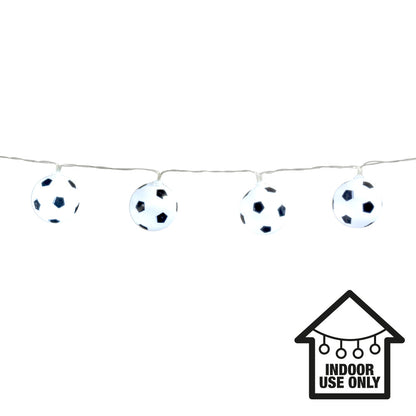 Guirlande LED Ballons Football 140 cm - Décoration Intérieur