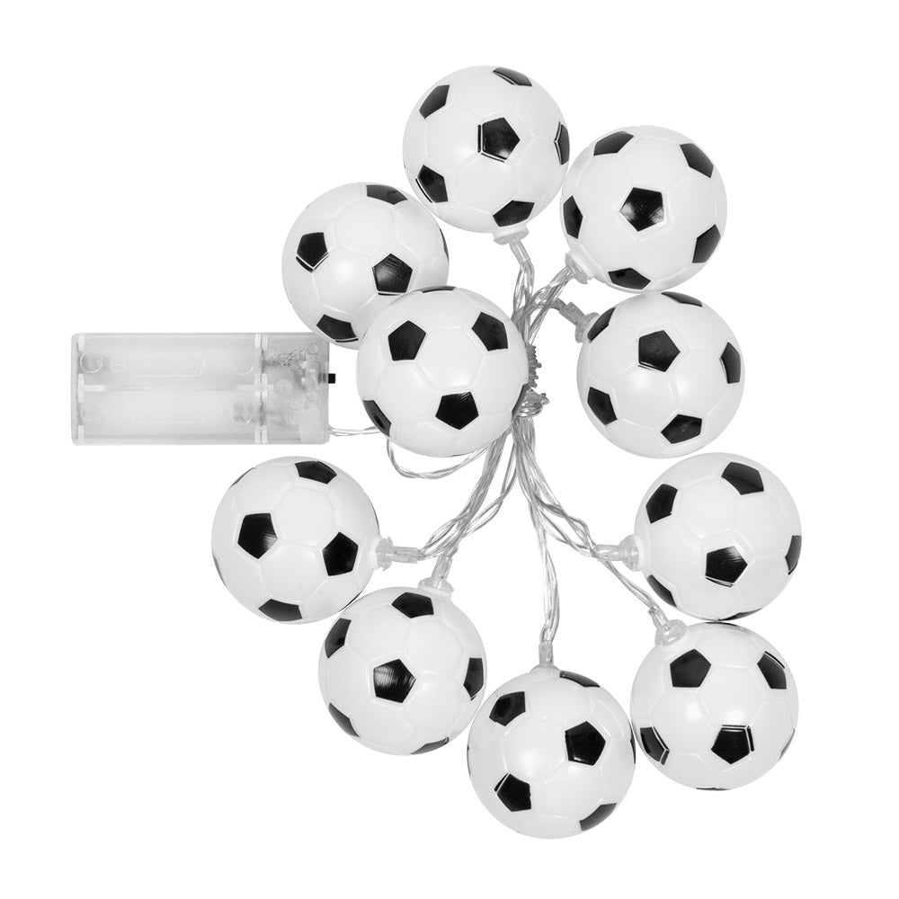 Guirlande LED Ballons Football 140 cm - Décoration Intérieur