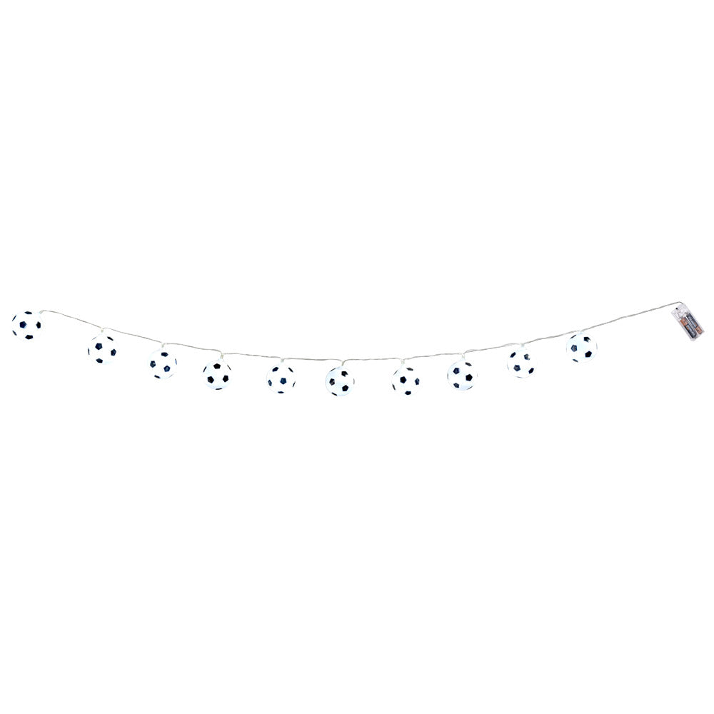 Guirlande LED Ballons Football 140 cm - Décoration Intérieur