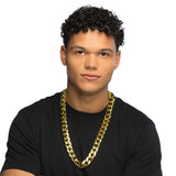 Chaîne Dorée XXL - Accessoire Hip-Hop Rap Costume