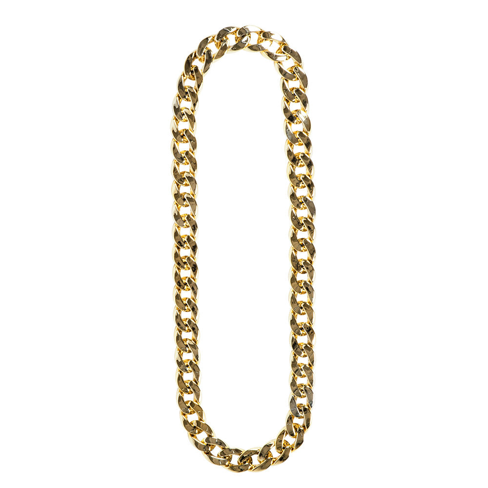 Chaîne Dorée XXL - Accessoire Hip-Hop Rap Costume
