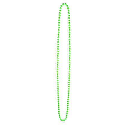 Collier Perles UV Fluo Disco - 4 Couleurs Assortis