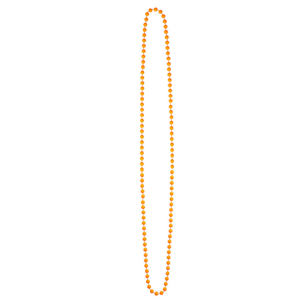 Collier Perles UV Fluo Disco - 4 Couleurs Assortis