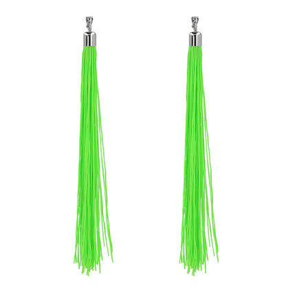 Boucles d'Oreilles Gland Fluo UV Blacklight Vert Néon