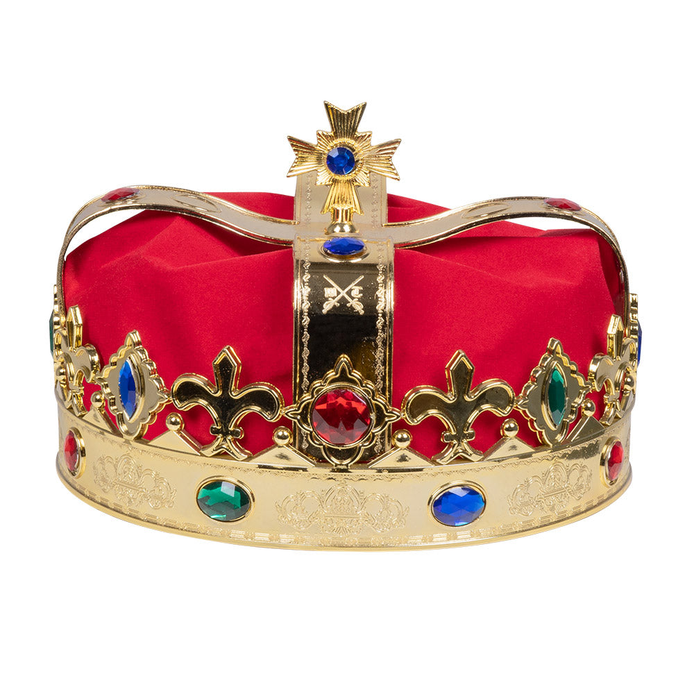 Couronne Royale Dorée Luxe - Roi Reine Empereur
