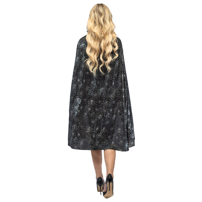 Cape Araignée Noire 115 cm - Déguisement Mystérieux