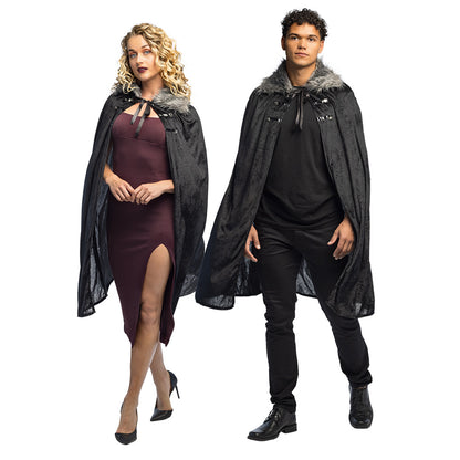 Cape Gothique Vampire 113 cm - Déguisement Adulte Halloween
