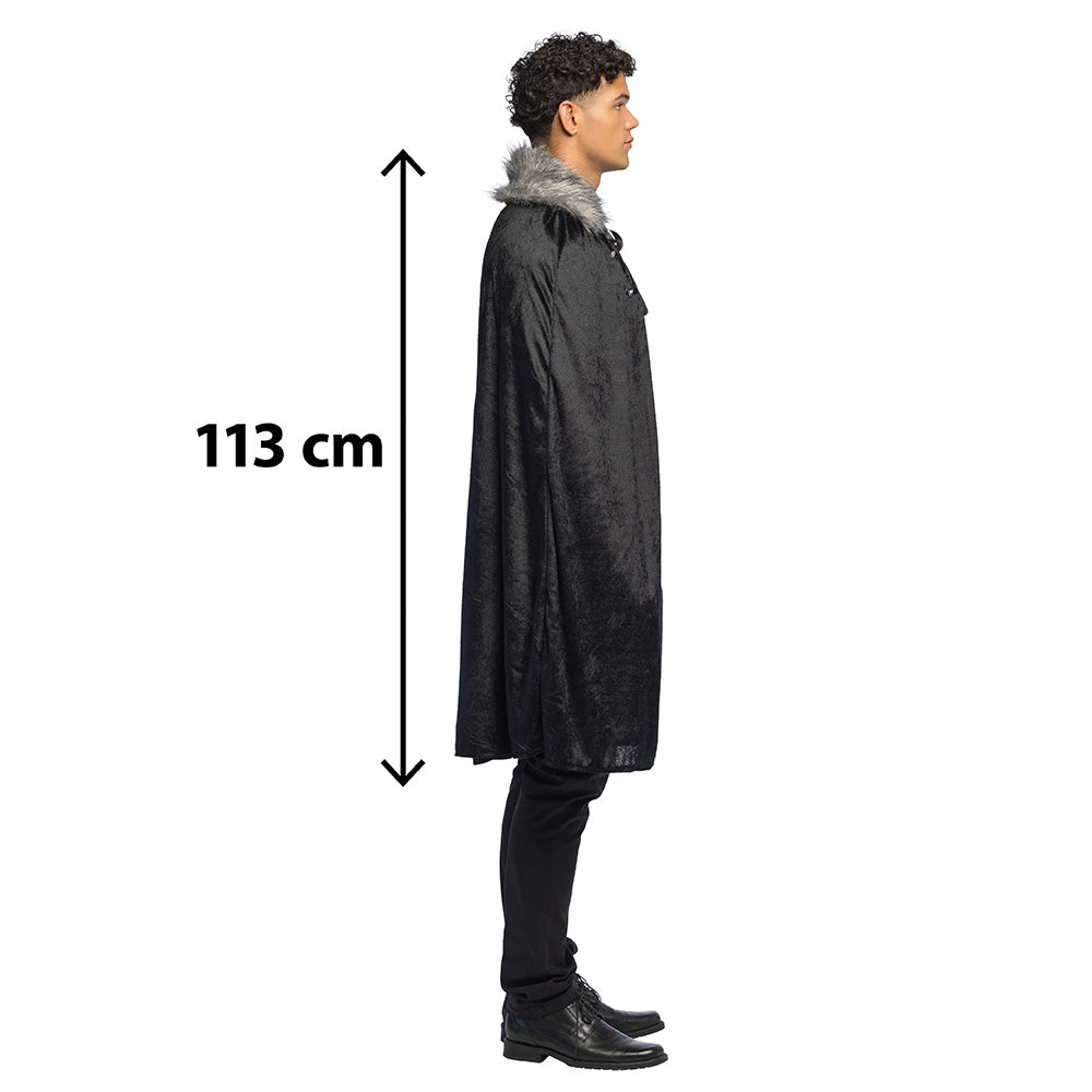 Cape Gothique Vampire 113 cm - Déguisement Adulte Halloween