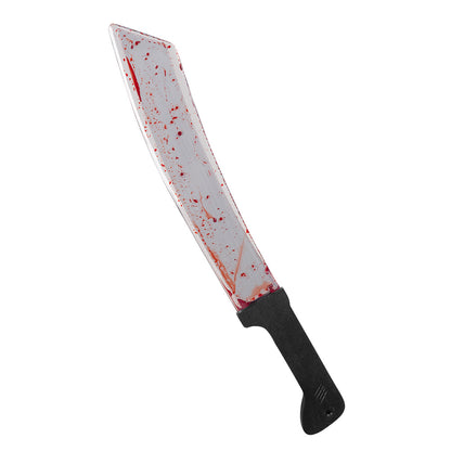 Machette Sanglante Effet Gel - Accessoire Halloween Réaliste