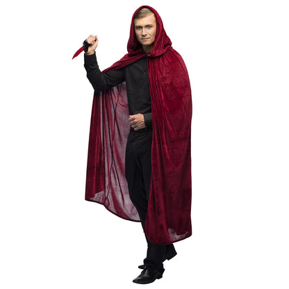 Poignard Lumineux Rouge avec Cape Vampire - Accessoire Halloween