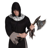 Hache Médiévale Grise - Accessoire Guerrier et Viking
