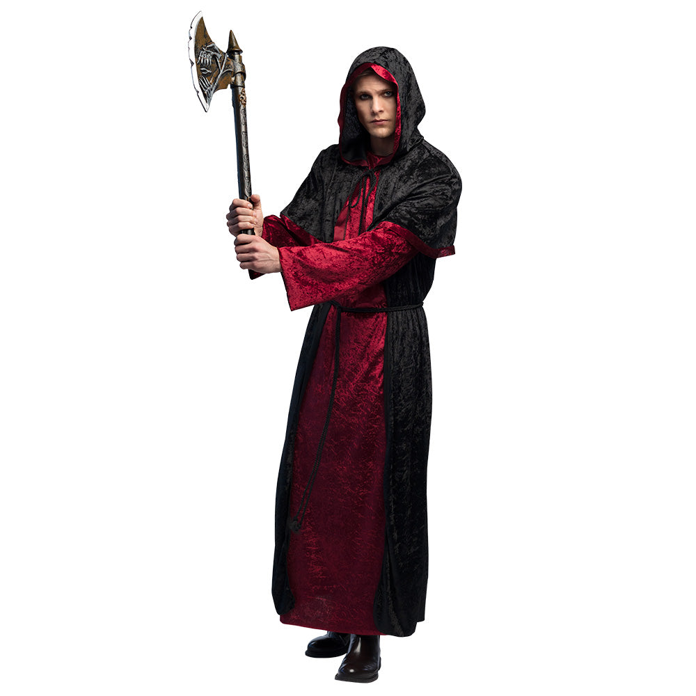 Hache Médiévale Grise - Accessoire Guerrier et Viking