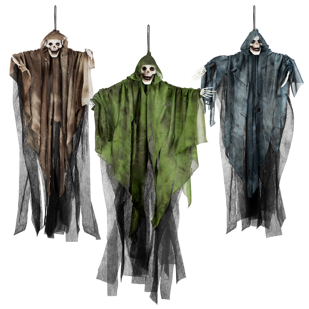 Fantôme Suspendu Halloween - Décoration Effrayante 3 Coloris