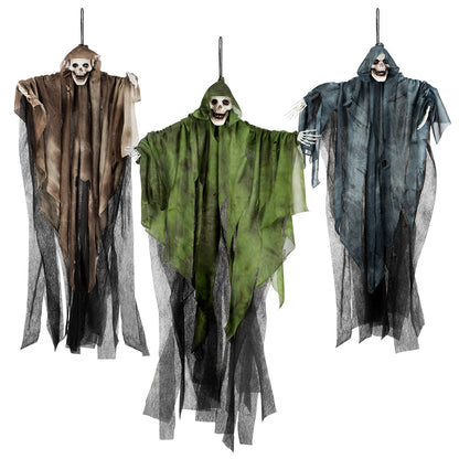 Fantôme Suspendu Halloween - Décoration Effrayante 3 Coloris